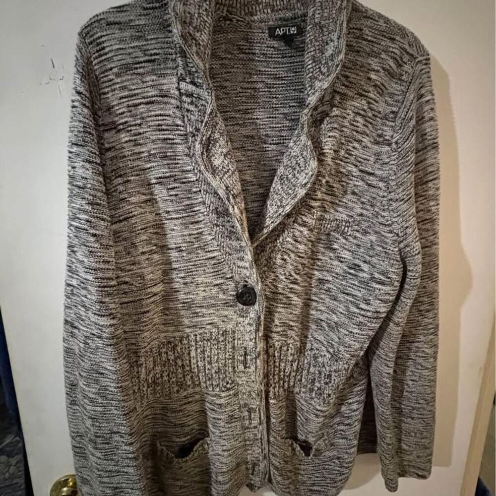 Apt-9 Women's Grey Cardigan